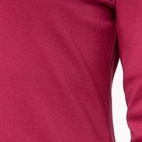 Isaac Mizrahi Live! Women's Top Sz XL Essentials Pima Red A462889 - Picture 2 of 7